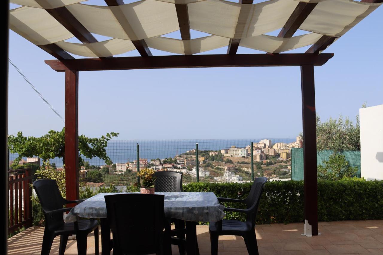 Villa Casa con vista panoramica Sciacca Exterior foto