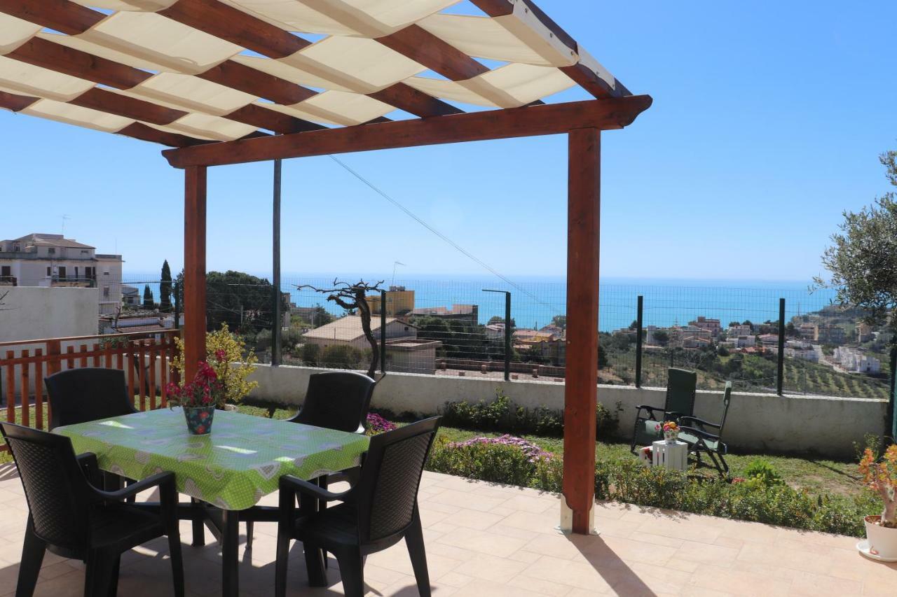 Villa Casa con vista panoramica Sciacca Exterior foto